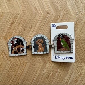 NWT Disney Pirates Of The‎ Caribbean Pirate Bird Dog Tri Fold 2022 Pin OE Pin